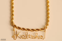 10 Karat Gold Birthstone Necklace